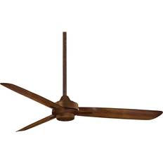 Oscillating Ceiling Fans Minka Aire Rudolph Distressed Koa 52-Inch Fan