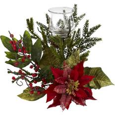 Flowers Nearly Natural Poinsettia