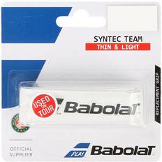 Surpoignées Babolat Grip Syntec Team Blanc