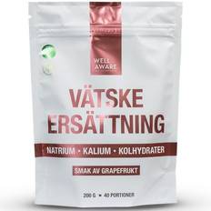 Vätskeersättning hälsokost kosttillskott WellAware Vätskeersättning Grapefrukt 200 g