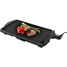 Flat plate grill Edm Flat grill plate Black 2000 W