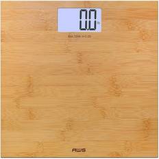 Bathroom Scales American Weigh Scales 330ECO Bamboo Digital