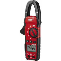 Milwaukee Pinze Amperometriche Milwaukee 2235-40 Pinza Amperometrica Con Trms Per Forme D'Onda Ac Sinusoidali/Non Sinusoidali Cat Iii 600 V