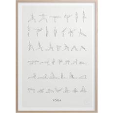 Kunskaps Tavlan Yoga Poster 50x70cm