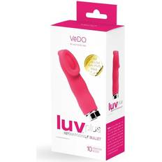 VeDO Luv Plus Rechargeable Mini Vibe Hot in Bed Pink in stock
