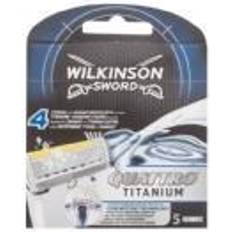 Wilkinson quattro titanium Wilkinson Sword Quattro Titanium Core Motion rakblad 5 Stück