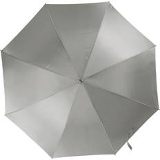 KiMood Grote Automatische Wandelparaplu Grijs/Wit