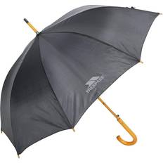 Umbrellas Trespass Adults Baum Umbrella (One Size) (Black)