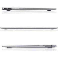 Macbook air oplader Tech-Protect Smartshell Apple MacBook Air 13 2022 Crystal Clear case