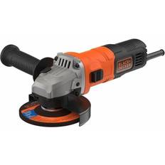 Black & Decker Prise secteur Meuleuses d'angle Black & Decker BEG010-QS 710W 115 mm Poignée Latérale 3 Positions Orange