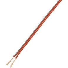 TRU Components 1567143 Tråd LiY-Z 2 x 0.40 mm² Rød, Sort 20 m