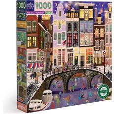 Eeboo Klassiske puslespil Eeboo Magical Amsterdam 1000 Pieces