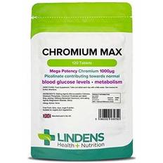 Lindens Vitamins & Supplements Lindens Chromium Max 1000Mcg Tablets 120