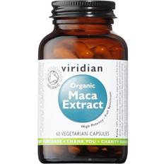 Ashwagandha Supplements Viridian Nutrition Organic Maca Extract 60 Capsules