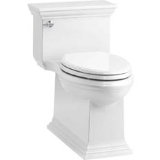 Toilets Kohler Memoirs Stately One-piece compact elongated toilet with skirted trapway, 1.28 gpf