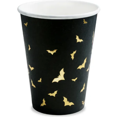 Guld Papkrus PartyDeco Halloween Flagermus Kopper