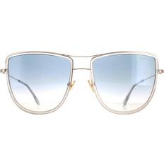 Tom Ford Dame - Guld Solbriller Tom Ford FT0759 Solbriller - Gul/Grå Gradientlinse