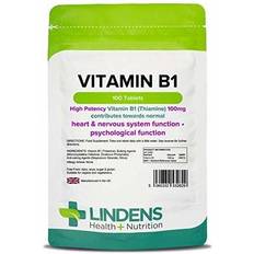 Thiamin b1 Lindens Vitamin B1 100Mg Tablets 100 100 Stk.