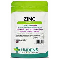 Zinc citrate Lindens Zinc Citrate 50Mg Tablets 1000