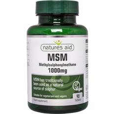 Natures Aid MSM, 1000mg, 90 Tablets 90 stk