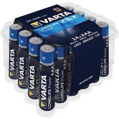 Varta longlife aaa Varta Longlife Power Non-rechargeable AAA Battery Pack of 24