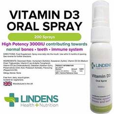 D3 spray Lindens Vitamin D3 Spray 3000Iu 30Ml