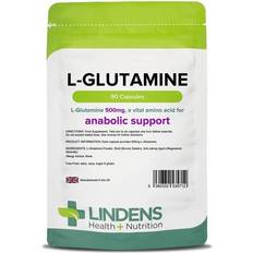 L glutamine 90 Lindens L-Glutamine 500Mg Capsules 90