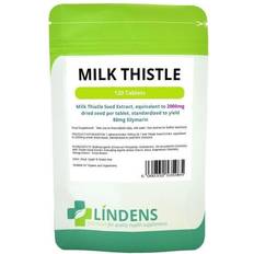 Lindens Vitaminer & Kosttilskud Lindens Health Nutrition Milk Thistle 100mg (2000mg eq) 120 Tablets 120 stk