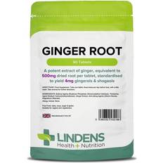 Lindens Ginger Root 500Mg Tablets 90 90 pcs