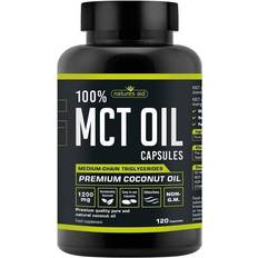 Natures Aid Fedtsyrer Natures Aid Mct Oil Capsules 120 120 stk