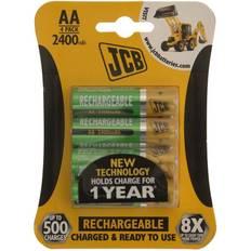 JCB AA Batteries 2400mah Card 4