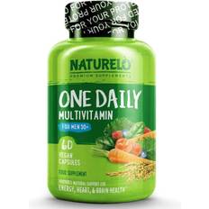 Multivitamin with iron for men Naturelo One Daily Multivitamin for Men 50 Plus 60 Vegetarian Capsules 60