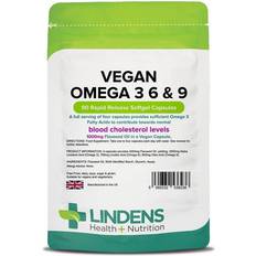 Vegan omega 3 Lindens Vegan Omega 3-6-9 Capsules 90