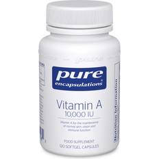 Vitaminer & Kosttillskott Pure Encapsulations Vitamin A 10,000Iu Capsules 120
