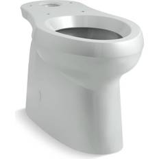 Gray Water Toilets Kohler Cimarron 16.5 in. Elongated Toilet Bowl Only in Ice Grey