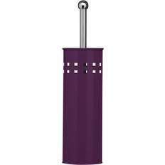 Violet Accessoires de toilette Aucune Brosse WC Et Porte-Brosse Violet