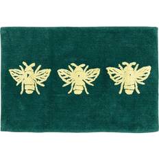 Gold Non-Slip Bath Mats Furn. Deco Bee Bath