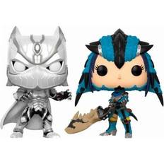 Speelgoed Funko Marvel tegen Capcom Inf Black Panther & Monster Hunter Pop 2Pk 2