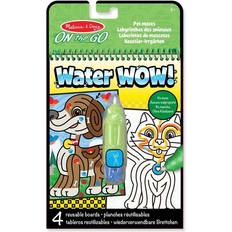 Melissa & Doug 19484 On the Go Water Wow! Water-Reveal Pet Mazes Activity Pad, Multi-Colour