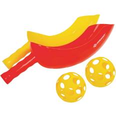 Hula Hoops Schildkröt Donic lancer et attraper jeu 37 cm rouge jaune 4 pièces