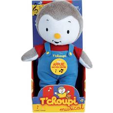 Jouets Interactifs Jemini Peluche musicale enfant T'choupi Bleu