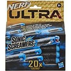 Ultra sonic Nerf Ultra Sonic Screamers 20-Dart Refill Pack, Genopfyldning, 8 År, 20 stk, Sort, Blå