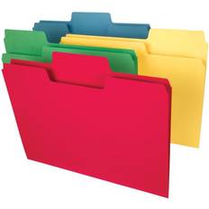 Red Magazine Files Smeadï¿½ SuperTabï¿½ Heavyweight File Folders, Letter