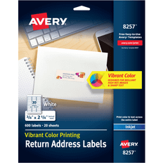 Label on sale Avery Color Printing Inkjet Address