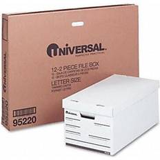 Universal 11.5" 12.5" File Box UNV95220 Kraft Brown