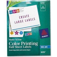 Avery 8255 Ink Jet Labels 8-1/2