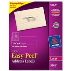 Avery Consumer Products AVE5662 Laser Labels- Mailing- 1-.33in.x4in.