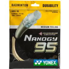 Badmintonsaiten reduziert Yonex NBG 95 Blanc