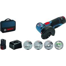 Bosch Smerigliatrici angolari Bosch GWS 12V-76 (2x2.0Ah)