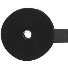 Black Silk & Crepe Papers Amscan Jumbo Crepe Streamer, 1.75'' x 500' Black, 9/Pack (18205.1)